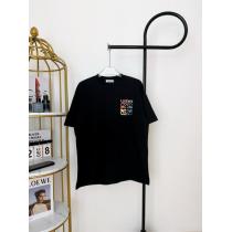 ブランド コピー ショップLOEWE天然着色 極上の着心地 個性的 半袖Tシャツ