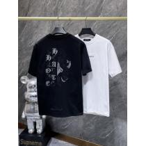偽 ブランド 販売CHROME HEARTS半袖Tシャツ知的な雰囲気夏着物 格好良い 最安価格新品