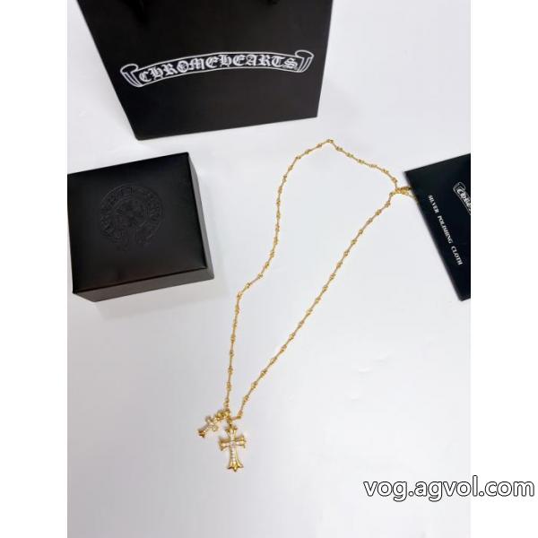 人気新作　ロゴ入り 激安大特価定番人気 希少性の高いネックレススーパー コピー  CHROME HEARTS