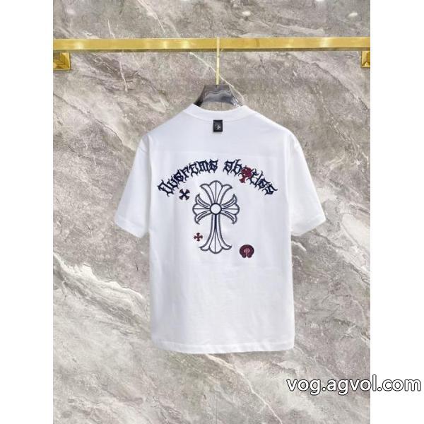 新登場 落ち着いた感覚 品質保証CHROME HEARTS半袖Tシャツブランド 激安 