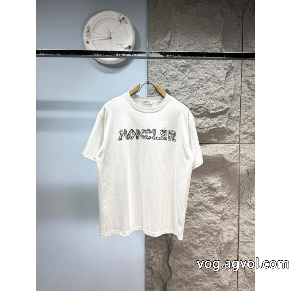 半袖Tシャツ偽 ブランドMONCLER品質高き人気アイテム プリント 2026年トレンド
