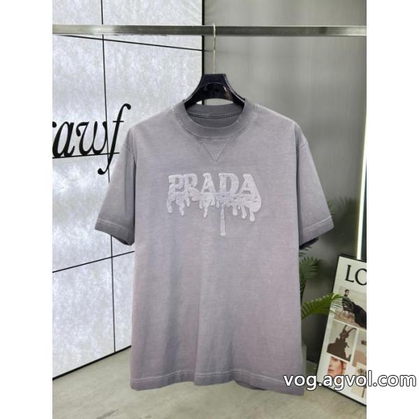 Tシャツプラダブランド 偽物 激安 通販最安値！  お手頃価格でGET 高級感ある大人の.