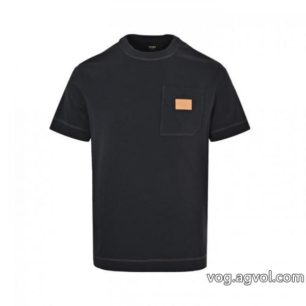 半袖Tシャツ偽 ブランド 販売デザイン性の高い 上品 人気急上昇FENDI