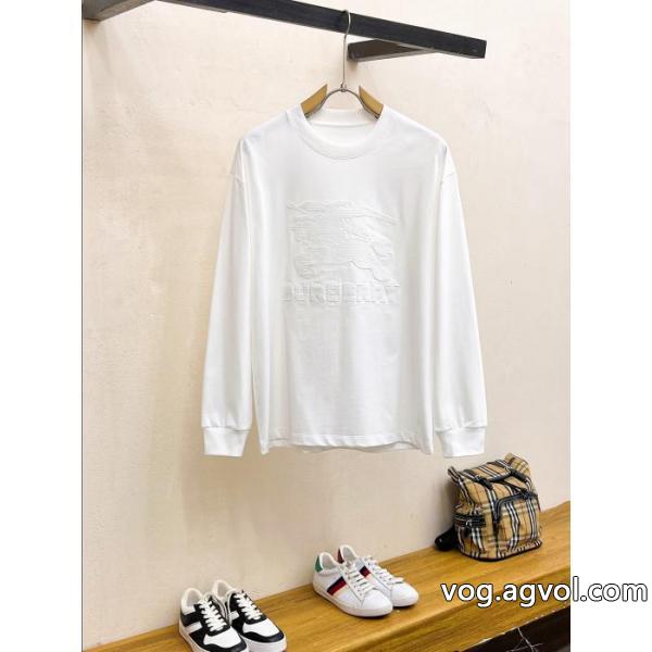 ブランド 通販 激安長袖Tシャツ大絶賛 トレンド感溢れる 数量限定豊富なBURBERRY
