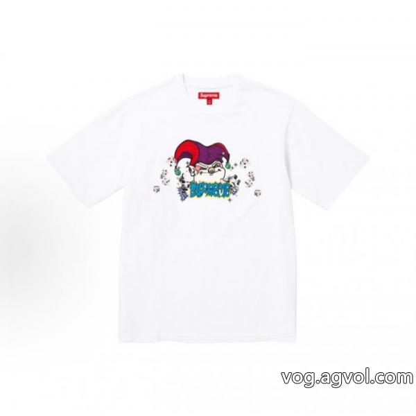 春先や夏にぴったりの新作 限定セール新作登場 話題沸騰SUPREME半袖Tシャツ激安 ブランド 通販