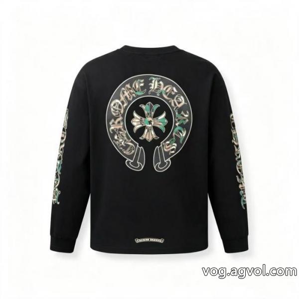 長袖Tシャツ独特な 期間限定割引中 コスパ最高のプライス偽 ブランド 購入CHROME HEARTS