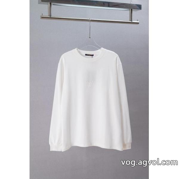 LOUIS VUITTONセールで入手! HOT低価 新作在庫希少長袖Tシャツブランド アクセサリー 激安