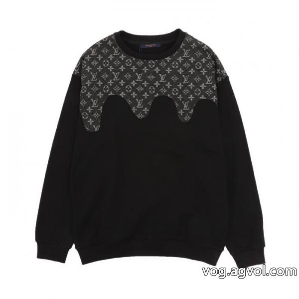偽物 ブランド ショップ素敵な商品 数量に限定あり 優雅さに溢れる長袖TシャツLOUIS VUITTON