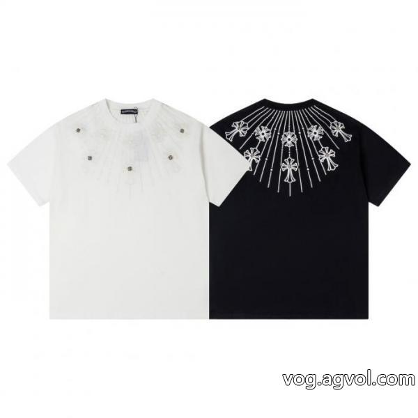 CHROME HEARTSコピー ブランド 優良セールお早めに 人気ブランド新作 2026年夏の新作半袖Tシャツ