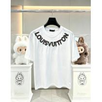 話題沸騰 タイムセール開催中！ 高品質素材ブランド コピー 販売半袖TシャツLOUIS VUITTON