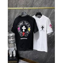 スーパー コピー 通販大人っぼい お買い得新作 高級感あるCHROME HEARTS半袖Tシャツ