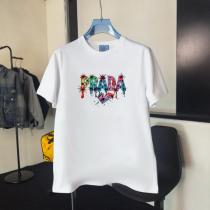 最先端ファション 品質保証 話題沸騰中PRADA半袖Tシャツブランド 通販店