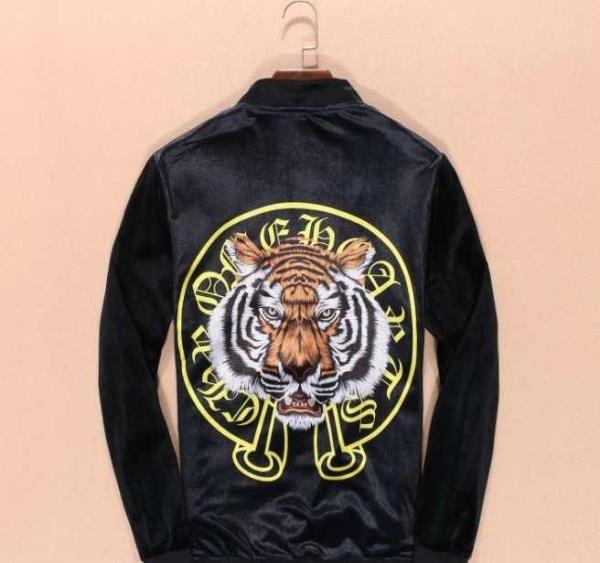カジュアルライクなCHROME HEARTS クロムハーツコピー　オリジナルプリント お洒落に魅せるセットアップ上下 ベロア.