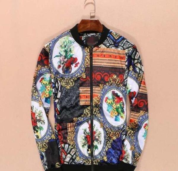 大人の定番 CHROME HEARTS クロムハーツ  花プリントデザインジャケット.
