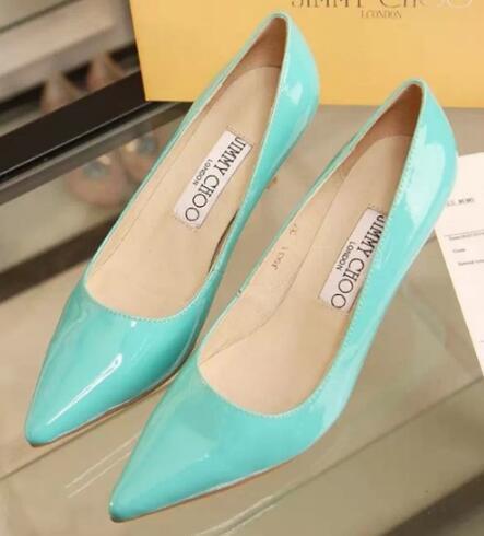 高評価　ジミーチュウ 靴 レディース　JIMMY CHOO　上質感も抜群　ハイヒールヒール高さ6CMパンプス