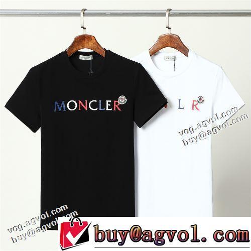 モデル大絶賛♪ 2色可選 半袖Tシャツ 着心地満点 2022春夏 通気性に優れた モンクレールスーパーコピー 激安