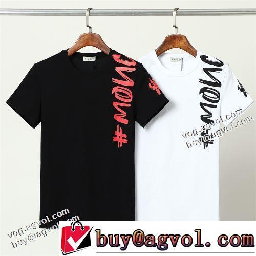 2022春夏 半袖Tシャツ ずっと人気♪ カジュアル 2色可選 モンクレールスーパーコピー 細身のシルエット