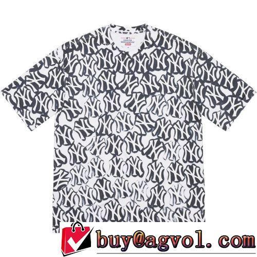 シュプリームコピー 大人の個性を。SUPREME X YANKEES AIRBRUSH TEE 高品質 デザイン性の高い お洒落に魅せる 2022春夏 半袖Tシャツ