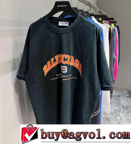お洒落に魅せる 2022春夏 半袖Tシャツ 主役になる存在感 スーパーコピー 収縮性のある 快適な着心地 4色可選