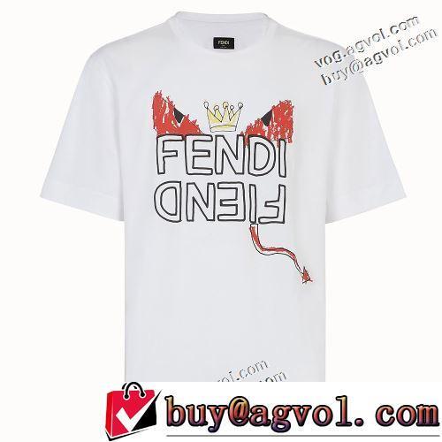 2色可選 デザイン性の高い 高品質 大人気再登場 フェンディスーパーコピー 半袖Tシャツ 柔らかい手触り 2022新作