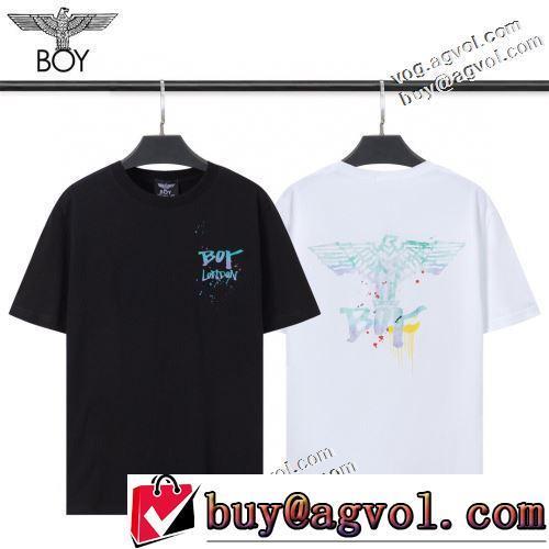 2022春夏 2色可選 通気性に優れた 今からの季節にピッタリ！吸汗速乾 半袖Tシャツ 着回し度抜群 ボーイロンドンコピー