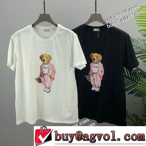 オリジナル 2022春夏 半袖Tシャツ 主役になる存在感 ディオールスーパーコピー 激安 2色可選 お洒落に魅せる