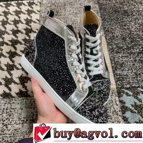最安値に挑戦 ハイトップシューズ 2022新作 CHRISTIAN LOUBOUTINブランド コピー オリジナル 