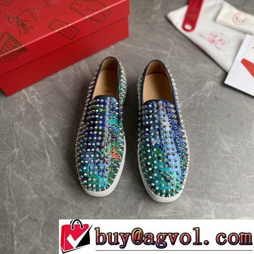 カジュアルシュッズ 着脱の簡単なスリップオンタイプ CHRISTIAN LOUBOUTIN偽物ブランド 人気販売中 軽量 2022新作