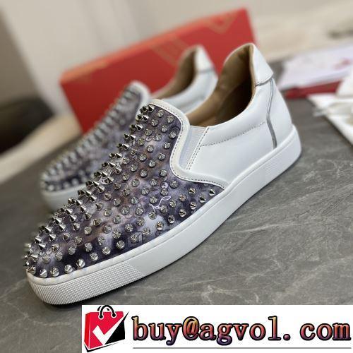 CHRISTIAN LOUBOUTINスーパーコピー 2022新作 先行販売 カジュアルシュッズ 紐なし ファッション 人気