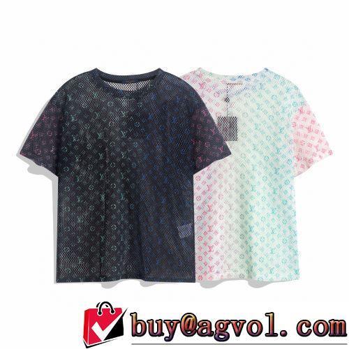 半袖Tシャツ 2色可選 お洒落に魅せる ルイ ヴィトンスーパーコピー 通気性に優れた 2022春夏