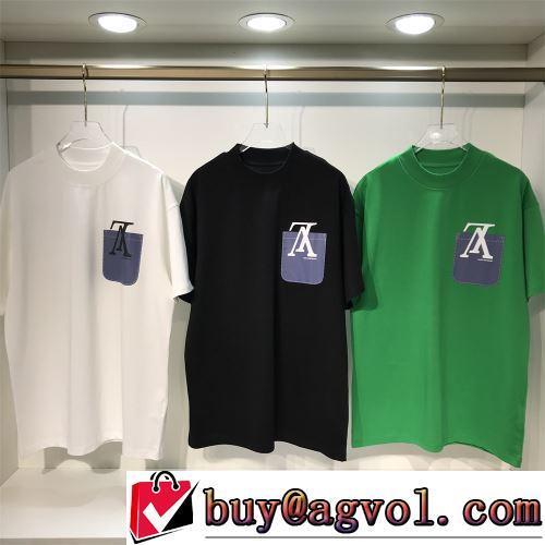 LOUIS VUITTON偽物ブランド 半袖Tシャツ 3色可選 高級感ある 着心地満点 2022春夏