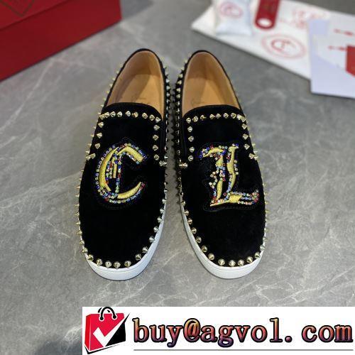 人気 ランキング モカシンシューズ 2022新作 紐なし CHRISTIAN LOUBOUTINスーパーコピー 脱ぎ履きしやすい/着脱しやすい