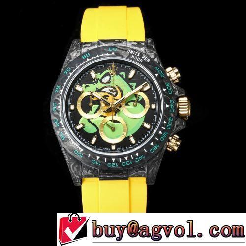 自動巻き ムーブメント 男性用腕時計 ROLEXコピーブランド 2022新作 シリカゲル ベルト 海外セレブ愛用 摩擦に強い鉱物質鏡面