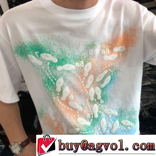 2022春夏 高級感ある LOUIS VUITTONスーパーコピー 2色可選 半袖Tシャツ 男女兼用 自然な肌触り
