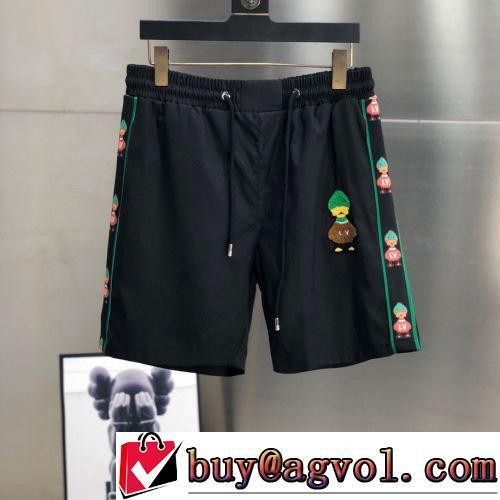ショートパンツ 2色可選 高品質 人気 バックポケット付 2022春夏 LOUIS VUITTONコピー 程よい丈感