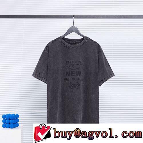 半袖Tシャツ ユーズド加工 人気販売中 2022春夏 優しいフィット感 シンプル スーパーコピー