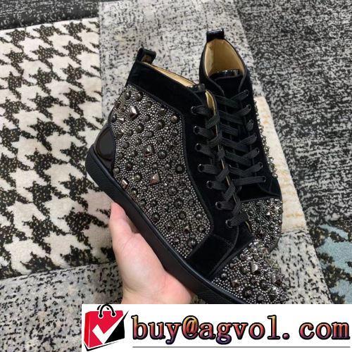 2022新作 選べる極上 着用 リゾートスタイル CHRISTIAN LOUBOUTINコピーブランド ハイトップシューズ クッション性