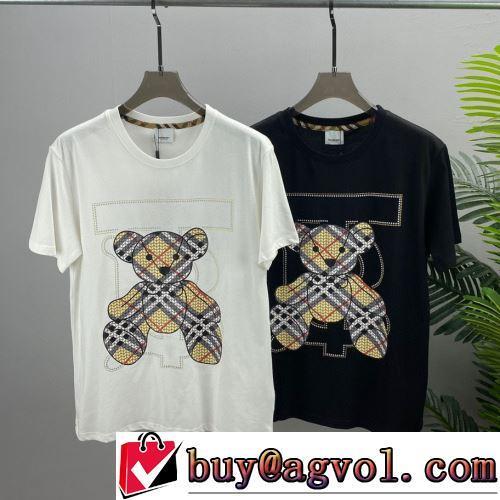 半袖Tシャツ 2色可選 BURBERRY偽物ブランド 2022春夏 スタイリッシュな印象 プリント ラックスした雰囲気
