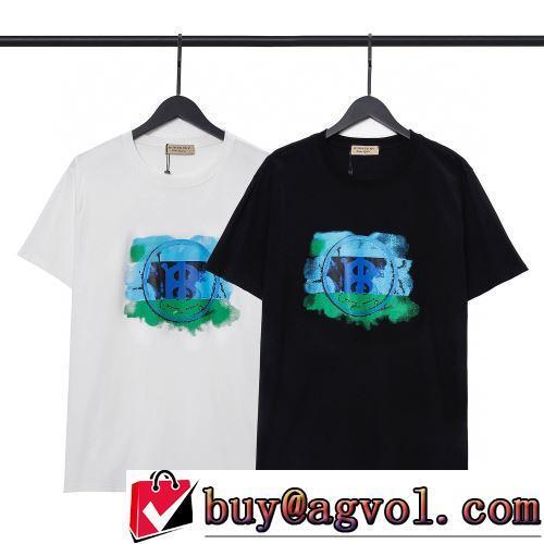 半袖Tシャツ 2022春夏 バーバリースーパーコピー 2色可選 プリント 着心地抜群 バリエーションに富む