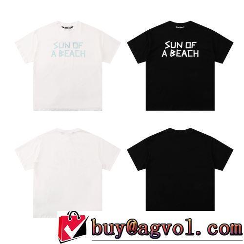 存在感のある 気軽にカジュアルに使える 2022春夏 パーム エンジェルス ブランド コピー 半袖Tシャツ 2色可選 頑丈な素材