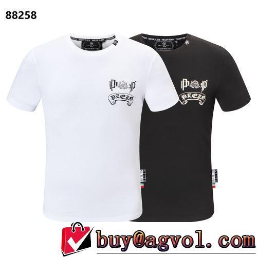 2022春夏 着心地満点 2色可選 フィリッププレインスーパーコピー ファッション 人気 半袖Tシャツ 収縮性のある