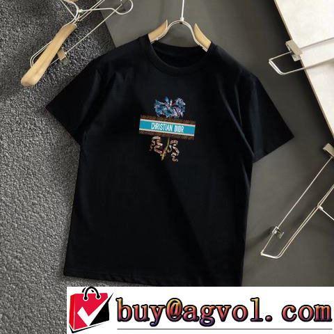 自分らしいスタイリング 2色可選 実用性に溢れるアイテム 半袖Tシャツ プリント 2022春夏 ディオールコピー ブランド