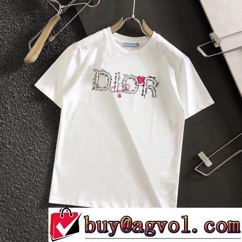 2022春夏 ディオールスーパーコピー 激安 半袖Tシャツ 通気性に優れた 2色可選 先行販売 気軽にカジュアルに使える