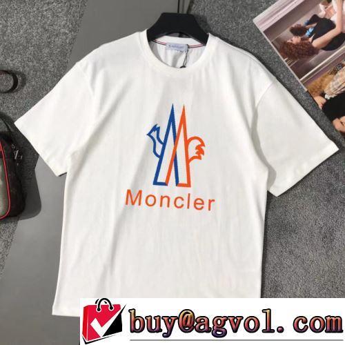 今買い◎得 半袖Tシャツ モンクレールブランド 偽物 通販 吸汗性に優れ 2022春夏 気軽にカジュアルに使える