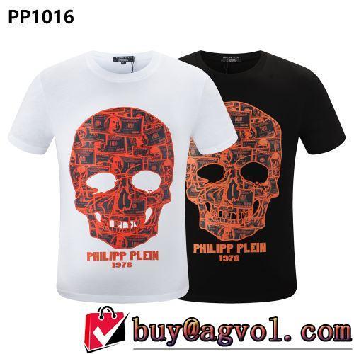 オリジナル 2022春夏 半袖Tシャツ 使い勝手抜群 2色可選 フィリッププレインコピーブランド 柔らかい手触り