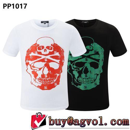 セール中 柔らかい手触り 半袖Tシャツ 2022春夏 オリジナル 2色可選 フィリッププレインスーパーコピー