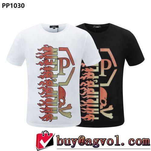 フィリッププレインブランドコピー 2色可選 半袖Tシャツ 収縮性のある 高級感ある しわになりにくい 2022春夏