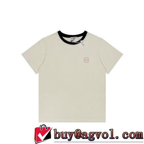 ロエベブランドコピー 半袖Tシャツ 自分らしいスタイリング 2022春夏 カジュアル 大絶賛の履き心地!