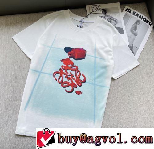 2022春夏 ロエベスーパーコピー 使い勝手抜群 上品に着こなせ 半袖Tシャツ 優しいフィット感