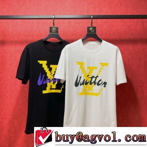 2色可選 優しいフィット感 2022春夏 半袖Tシャツ ルイ ヴィトンブランド 偽物 通販 自分らしいスタイリング 数に限りがある